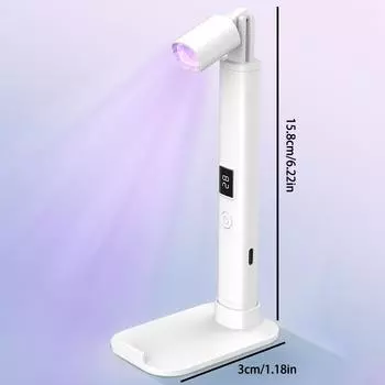 Лампа для ногтей с кронштейном и дисплеем, быстросохнущая фототерапевтическая машина для ногтей, сушилка для ногтей с гель-лаком, маникюрный инструмент