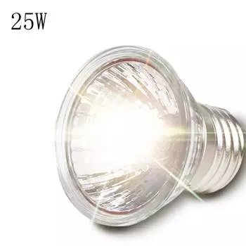Лампа для обогрева домашних животных Uva Uvb Reptile Tortoise Full Sunlamps Basking Pet 25W / 50W / 75W 25W