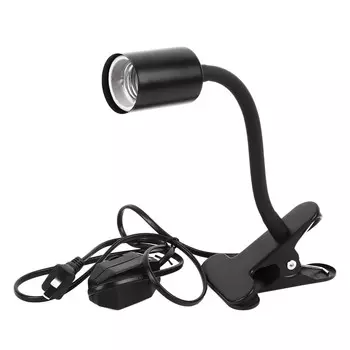 Лампа для обогрева рептилий с зажимом UVA, яркость полного спектра, регулируемая лампа для обогрева рептилий