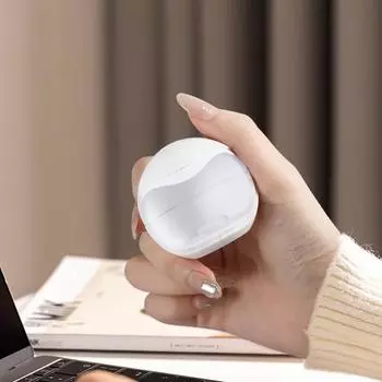 Лампа для отверждения ногтей. Ручная мини-светоэффективная двойная светодиодная портативная мини-лампа для отверждения ногтей. синий