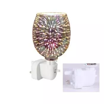 Лампа для плавления ароматизированного воска со светодиодной подсветкой для создания атмосферы для гостиной, спальни и