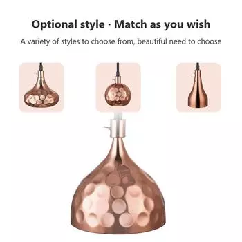 Лампа для подогрева шведского стола Электрическая лампа для подогрева Телескопическая Подвесная лампа для сохранения тепла в пище Регулируемая кухонная арматура для ресторана