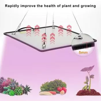 Лампа для растений Светодиодная лампа полного спектра для выращивания растений с крючком Энергосберегающая лампа для выращивания растений и овощей УФ-светодиод с возможностью подключения к сети EU Plug