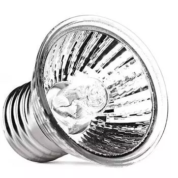 Лампа для рептилий Домашние животные Амфибии Ящерицы Тепловая лампа Черепаха Греющаяся УФ-лампа (25W)