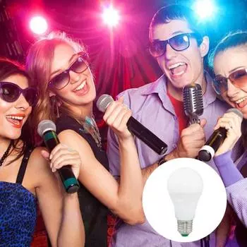 Лампа для вечеринок с дистанционным управлением, высокая яркость, отсутствие мерцания, несколько режимов освещения, энергосберегающая лампочка с изменением цвета