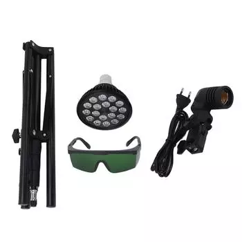 Лампа для загара 460 нм, солнечный свет, регулируемый штатив 54 Вт 100?240 В с лампочками для