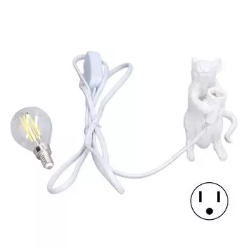 Лампа для животных, мягкое освещение, простое управление, реалистичное изображение, современная смоляная лампа для мышей для домашнего кафе