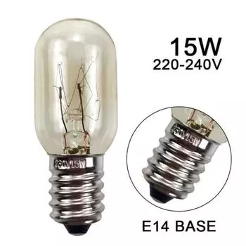 Лампа-глобус с длительным сроком службы и высокой яркостью Play Plug E14 15W Лампа-глобус для холодильника чистый