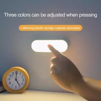 Лампа индукции движения с автоматическим включением/выключением, многоцелевая, с низким энергопотреблением, практичная, для шкафа, датчик, светодиодный ночник, принадлежности для спальни A белый