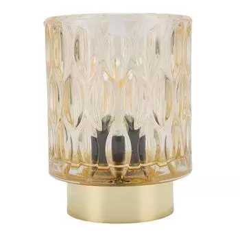 Лампа на батарейках с таймером Светодиодная лампа Беспроводная настольная лампа Стеклянная акцентная лампа для гостиной Прикроватная тумбочка Домашний декор