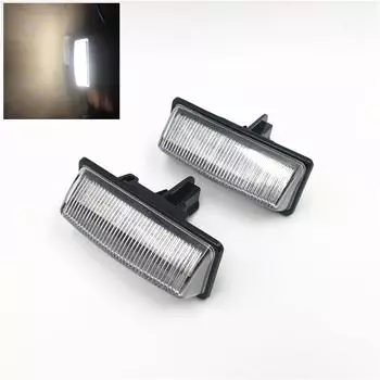 Лампа номерного знака 12 В для Nissan TEANA TIDDA Altima JX35 MURANO PATHFINDER QUEST SENTRA PULSAR SUNNY SYLPHY NV350