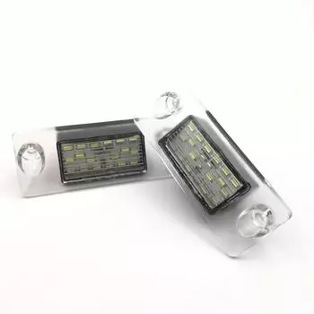 Лампа освещения номерного знака 24SMD LED без ошибок для A5 B5 A3 8L S4 B5 AS/S3 A4/S4 без ошибок