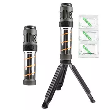 Лампа от комаров 3 в 1 USB заряжаемая 200-300 лм с треугольным кронштейном 3000 мАч