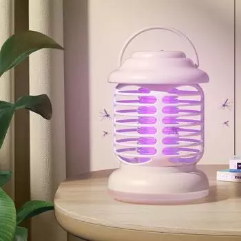 Лампа от комаров с зарядкой от USB, уличный фонарь для кемпинга с технологией Pocatalyst, 2-в-1 электрическая ловушка от комаров