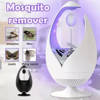 Лампа от комаров USB Домашний истребитель комаров Светодиодный истребитель комаров белый