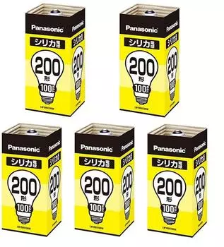 Лампа Panasonic Silica 200 тип LW100V200W [комплект 5]