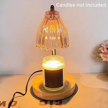Лампа-подогреватель свечей с таймером и плавной регулировкой яркости, электрическая настольная лампа