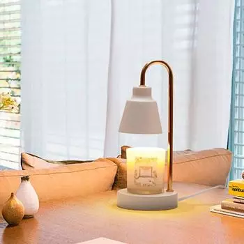 Лампа-подогреватель свечей с устойчивым основанием, диммером, функцией таймера, регулируемым ароматом US Plug красный