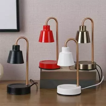 Лампа-свеча с устойчивым основанием, диммером, функцией таймера, регулируемым ароматическим воском US Plug белый