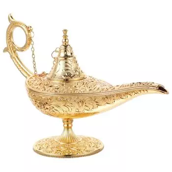 Лампа в стиле ретро в европейском стиле с пожеланиями, декоративный орнамент (золото) 1 шт. Декорации для дома Модельные украшения