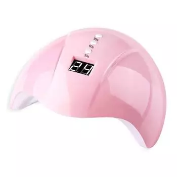 Лампа высокой мощности 36 Вт, 12 светодиодных ламп для отверждения ногтей, три зубчатых механизма, профессиональные лампы для сухих ногтей, 2 цвета розовый