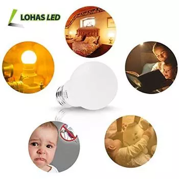 Лампочка Bug Zapper 5W 6W 9W A19 красный синий зеленый цвет светодиодная ночная 5