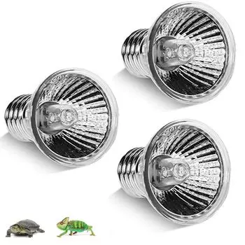 Лампочка для рептилий, черепаха, загар, лампа для амфибий 25 Вт + 50 Вт + 75 Вт