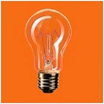 Лампочка Panasonic для 110 В 100 Форма E26 Цоколь 70 мм Диаметр Прозрачный RC110V100WCD Сейсмостойкий