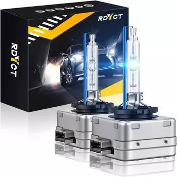 Лампочка RDYCT D3S HID для фар HID D3S 8000K, совместимая с осмотром транспортного средства, оригинальная замена, 35 Вт, 12 В, увеличение яркости, совместимая с импортными автомобилями