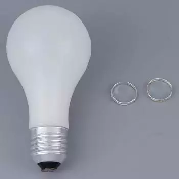 Лампочка Самосветящаяся Волшебные трюки Кольцо Крупным Планом Сценический Реквизит Игрушки 12cm