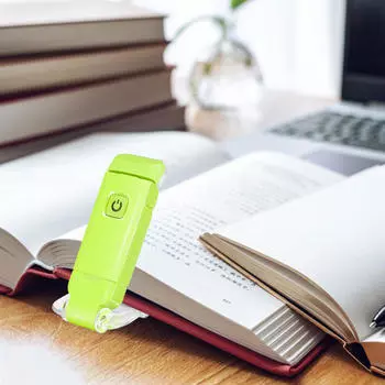 Лампы для чтения, легкие, с регулировкой яркости, 3 цвета и яркости, USB-лампа для зелёный