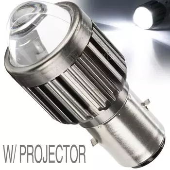 Лампы для фар мотоцикла H6 S2 S1 BA20D светодиодный чип CSP 9 В-80 В Motos аксессуары для скутеров дальнего/ближнего света 12 В/24 В светодиодные противотуманные фары белый