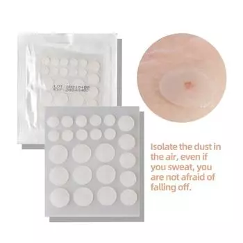 LAMUSELAND Водостойкий пластырь от прыщей Уход за кожей от прыщей Восстанавливающий акне 4 г