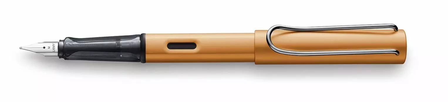 Lamy 027 AL Star Fountain M бронза - ручка, перо, цветная бронзовый