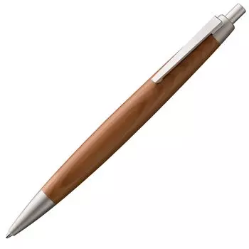 Lamy 2000 taxus — элегантная шариковая ручка с корпусом из тисового дерева и палладиевым покрытием — идеально сбалансированная — вкл.. гигантский стержень M 16 дюймов ширина линии M дюймов bl