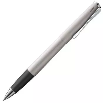 LAMY Ballpoint Pen Water Based Studio Matte Stainless Steel L365 Genuine Imported Product 14cm x 1cm