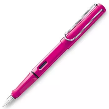 LAMY Fountain Pen F Fine Point Safari Pink Genuine Imported Product L13P-F розовый