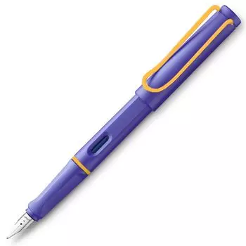 LAMY Fountain Pen M Medium Point Safari Violet Yellow Clip Limited Genuine Imported Product L21VTM-M