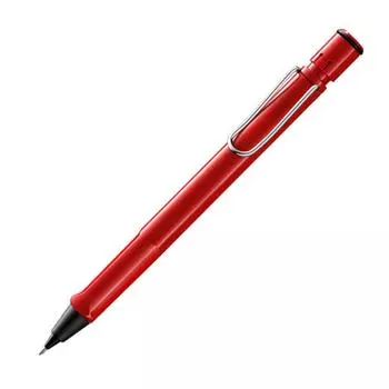 LAMY Mechanical Pencil Safari Red L116 Regular Imported Product 0.5mm