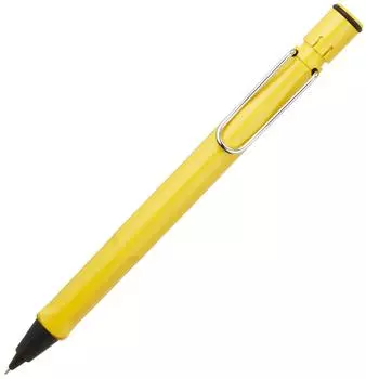 LAMY Mechanical Pencil Safari Yellow L118 Genuine Imported Product 0.5mm