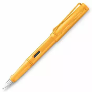 LAMY Safari Candy Mango Fountain Pen 2020 Release Limited Color Extra Fine Body (EF Font) Size 12x12xH139mm/Cartridge/Converter Compatible/15g