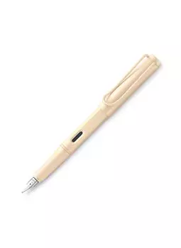 LAMY Safari Cream Fountain Medium Ручка, Перо, L20CR-M, Издание, Официально Импортированная Ограниченная кремовый