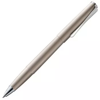 LAMY studio Palladium Rollerball Pen Элегантная ручка-роллер с металлическим корпусом Propeller Clip Ширина линии M В комплекте со стержнем для роллера черного цвета LAMY M 63 - -