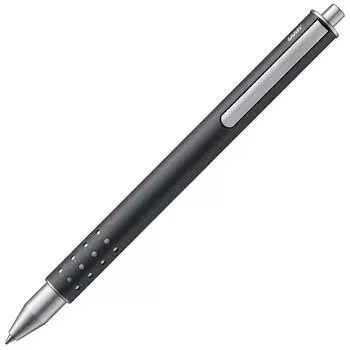 LAMY swift anthracite rollerball pen gray Elegant rollerball pen with smooth writing Durable metal body line width B Rollerball refill blue LAMY M 66
