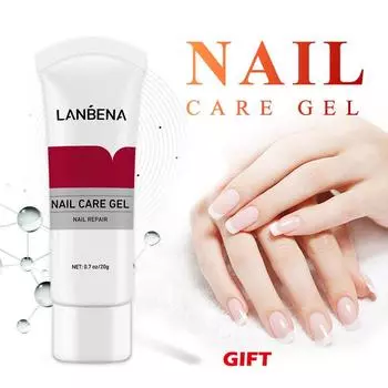 LANBENA Nail Repair Gel Herbal Nail Repair Cream с небольшой пилочкой 20g