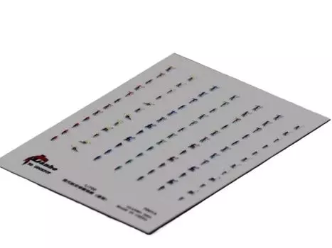 Lanbo Models Текущий Авианосец Техническое обслуживание Солдат 3D Фигурка Диорама Декаль LNB7001A 1/700 (Корабль)