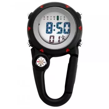 Lancardo Carabiner Watch Waterproof Carabiner Watch Pocket Watch Men s Women s Analog Luminous Keychain Watch Clip Pocket Watch E1