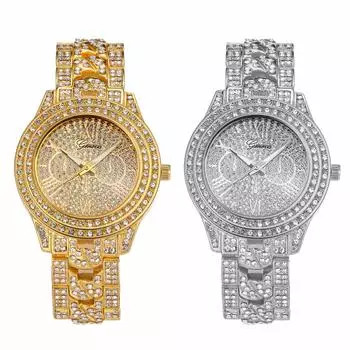 Lancardo Men s Watch Analog Boys 1ATM Waterproof Diamond Roman Numeral Scale Quartz Set of 2