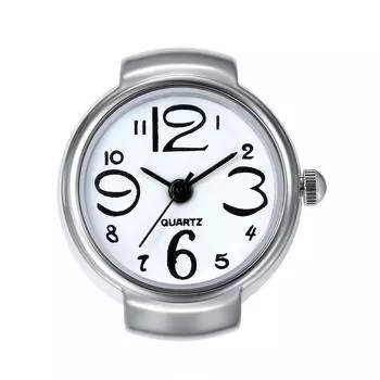 Lancardo Ring Watch Ring Watch Free Size Ring Watch Analog Easy to Read Men s Women s белый