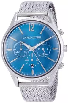 [Lancaster Paris] Часы HERITAGE MLP003BSSCL мужские, обычные, импортные, серебряные